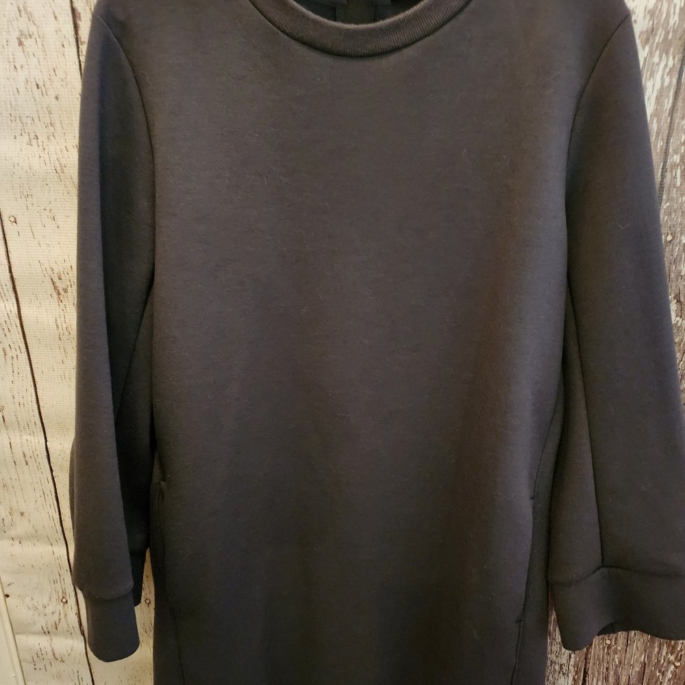 +J Long Sleeve Mid Dress